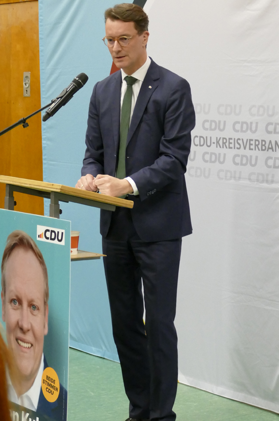 Wahlkampfauftakt in Seelze/ Harenberg